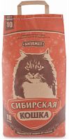 Наполнитель для кошачьего туалета, Бюджет, Сибирская кошка, 20 л