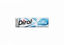 Жевательная резинка Dirol White, перечная мята, 13,6 г