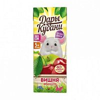 Дары Кубани 0,2л Яблочно-Вишневый нектар осветленный для детей*3*8*24