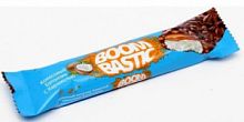 Батончик "Boombastic COCONUT" в молочном шоколаде c кокосом, карамелью и хрустящим рисом, 35 гр.