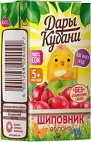 Дары Кубани 0,125л Яблочно-Шиповниковый сок для детей*18
