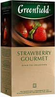 Чай черный Greenfield Strawberry Gourmet 25 пакетиков по 1,5 г