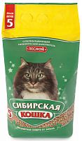 Наполнитель для кошачьего туалета, Лесной, Сибирская кошка, 5 л